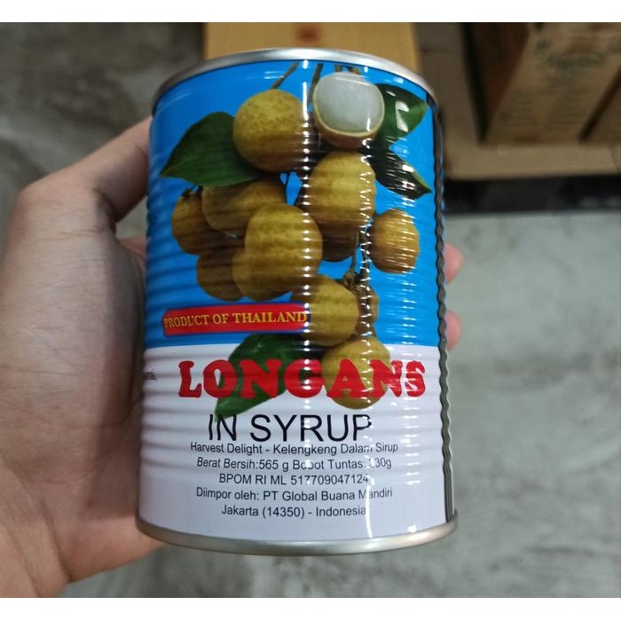 

PastikanDikirimLgsg- Longan Kaleng / longan in syrup Harvest Delight 565 gr