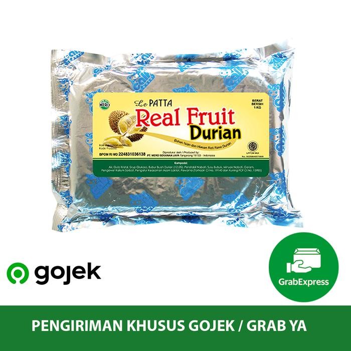 

PastikanDikirimLgsg- Le Patta Real Fruit Durian 1 kg