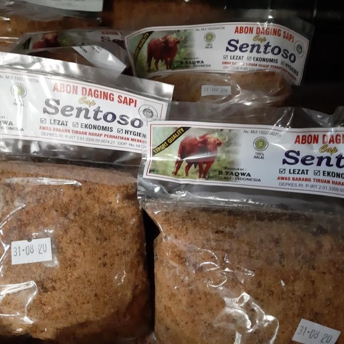 

PastikanDikirimLgsg- Abon sapi Cap Sentosa Boyolali 250g