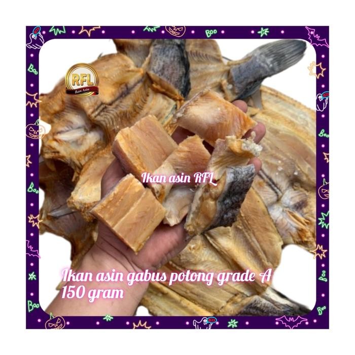 

PastikanDikirimLgsg- ikan asin gabus potong grade A 150gram