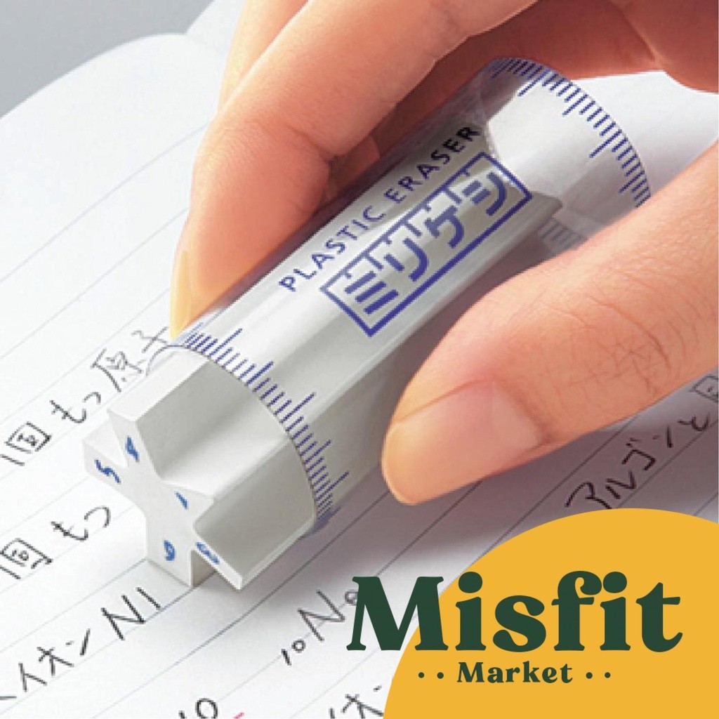 

Kokuyo MIRIKESHI Plastic Eraser Penghapus Pensil