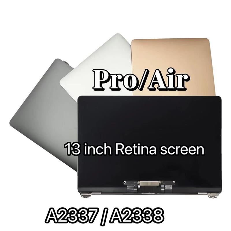 Top New A2338 A2337 Display LCD Screen for Macbook Pro Air Assembly 2020 Retina M1 EMC 3598 3578 Rep