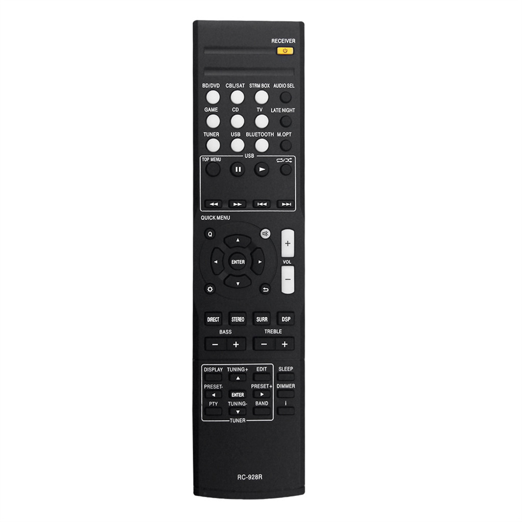 ABIU-RC-928R Replace Remote Control for Onkyo AV Receiver HT-S3900 HT-R397 TX-SR373 HT-P395