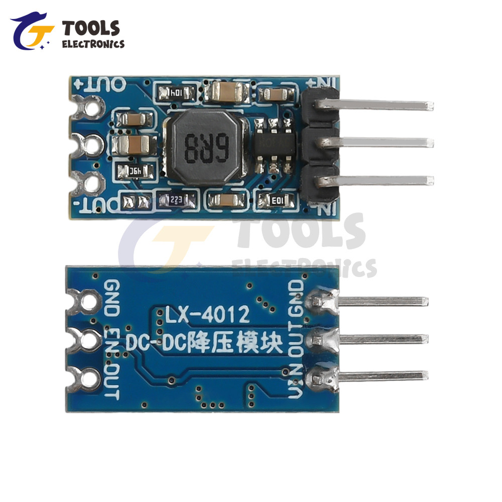 DC-DC Buck Module Mini 1.2A Buck Converter Power Module 5-40V to 5V/12V DC-DC Three-terminal Regulat
