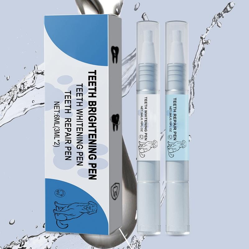 Dog Cat Pet Toothbrush Pen Pet Beauty Toothbrush Natural Toothbrush Pen For Care Cat Dog Tooth White