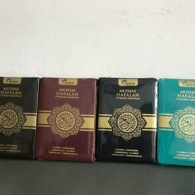 Mushaf Hafalan Utsmani MadinahTerjemah Dan Tajwid Resleting A5
