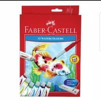 

Cat Air / Water Colour Faber Castell 12 Warna