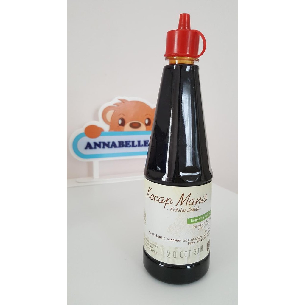 

New KECAP MANIS Sehat NON MSG 350 ml Lingkar Organik