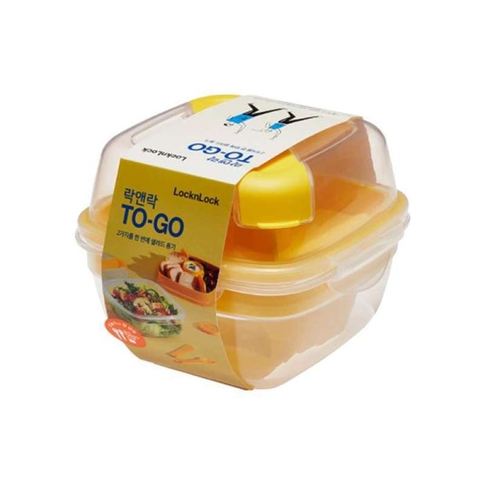 Lock & Lock To Go Salad Box 950ml HSM8440TLB