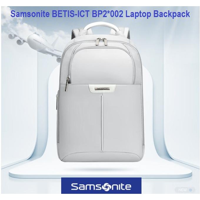 Backpack Laptop Samsonite Pria Wanita Casual Simple BP2*002 Original