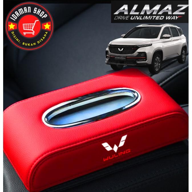 Tempat Tisu Mobil Wuling Almaz Kotak Tisiu Wuling Almaz Hybrid Premium Best Seller