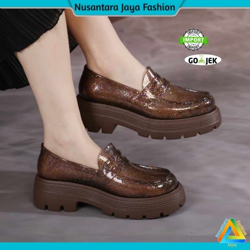 BALANCE IMPORT Sepatu Wanita Trendy Terbaru MONISA Sandal Sepatu Jelly 2325