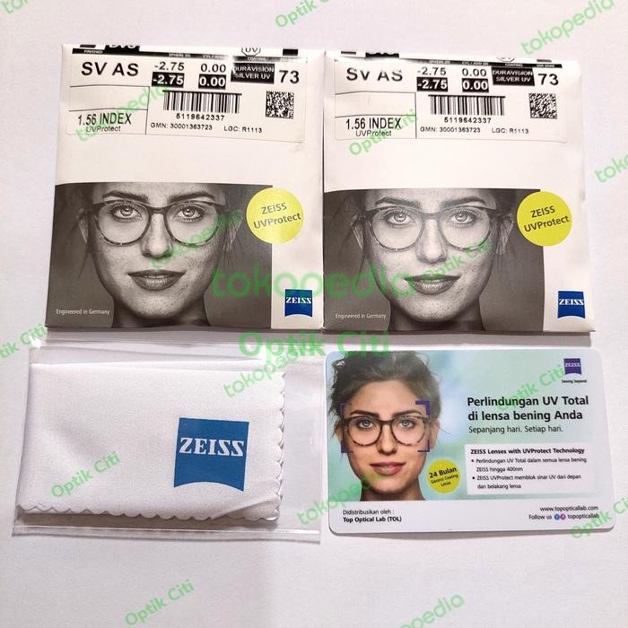 Lensa Kacamata Zeiss Sv Rx PhotoFusion X Extra BlueGuard Grey / Brown Original