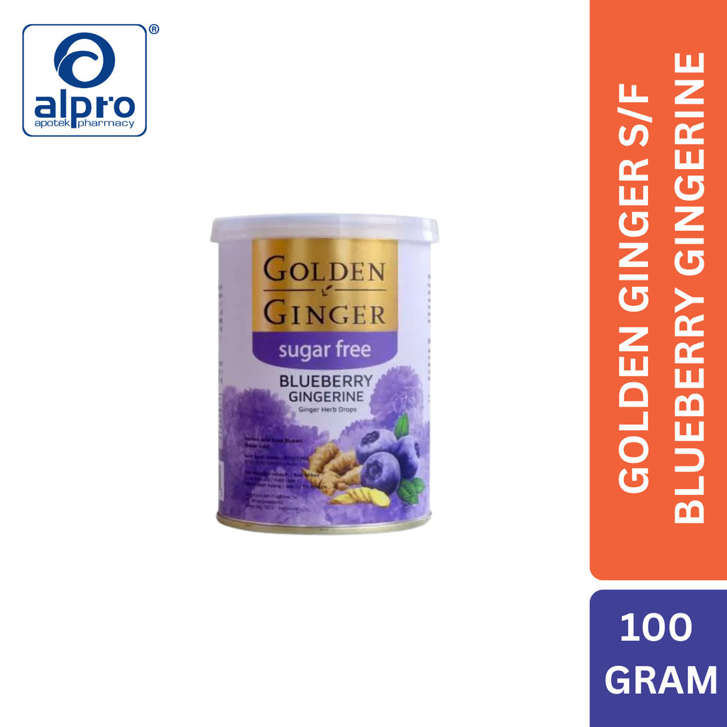 

Golden Ginger S/F Blueberry Gingerine 100G