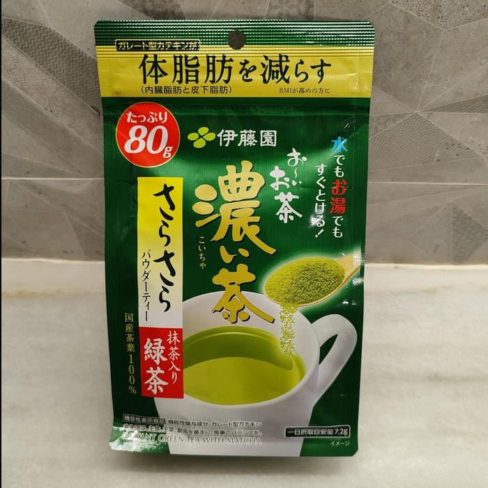 

Itoen Oi Ocha Dark Green Tea With Matcha 80G - Reduce Body Fat