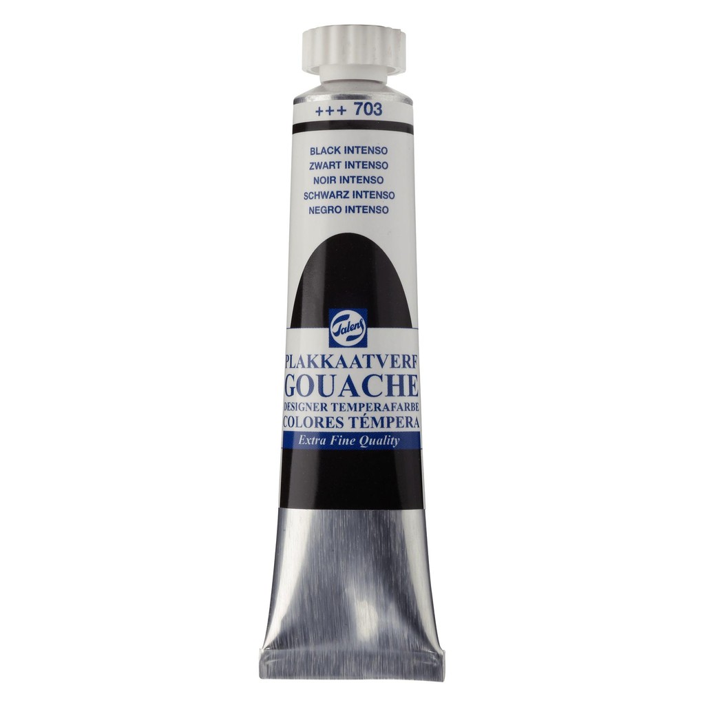 

PROMO! Gouache Extra Fine Quality Tube 20ml - Blue/Violet, Green & Black/Grey