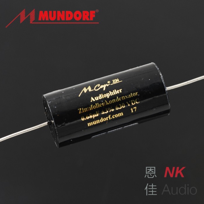 2pcs/lot German MUNDORF Audiophiler Zinnfolienkondensator MCap ZN Classic series audio Tin Foil