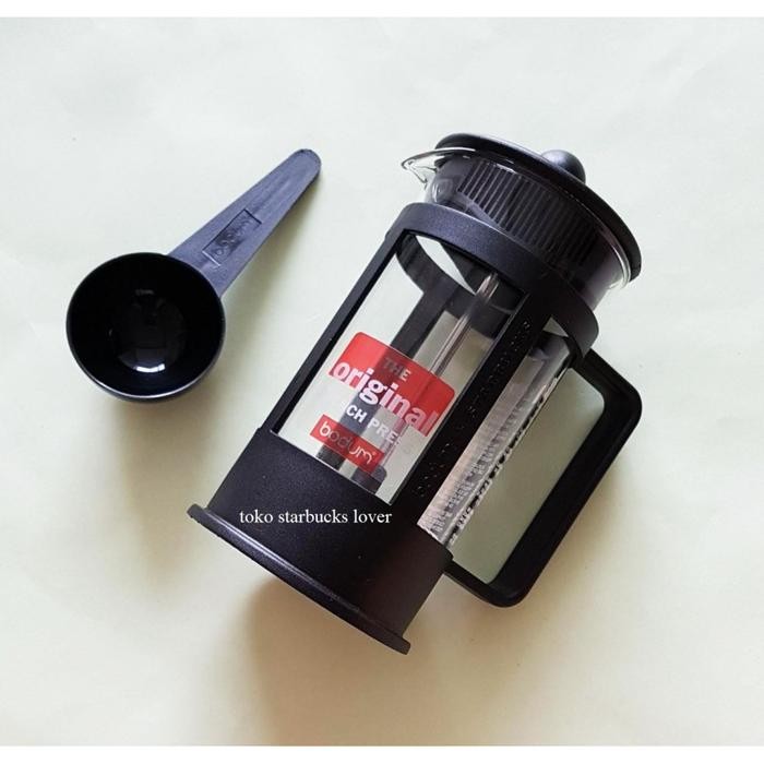 Starbucks Bodum French Press 3 Cup Black Tall Coffee Maker