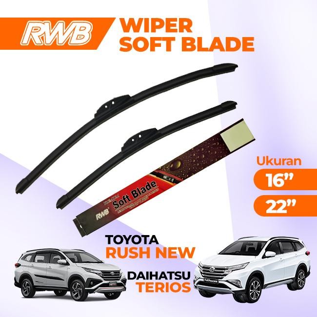 Wiper Mobil New Rush/Terios (2018-2021) Sepasang