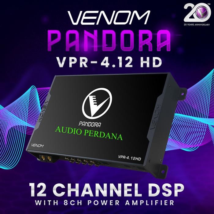 Processor Prosesor Venom VPR 4.12 HD DSP 12Ch RESMI