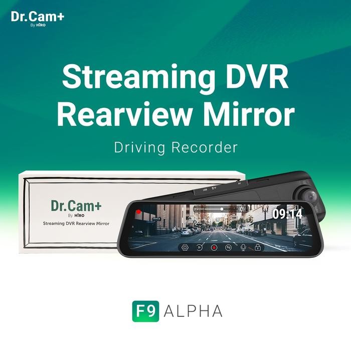Dr.Cam+ by Hiro Spion DVR RearView Mirror