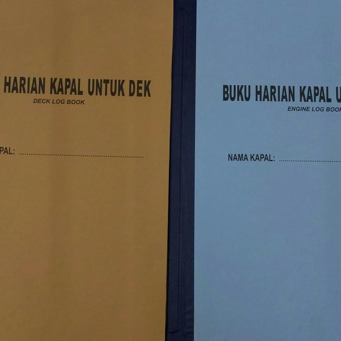 

BUKU JURNAL DEK/ DECK LOG BOOK