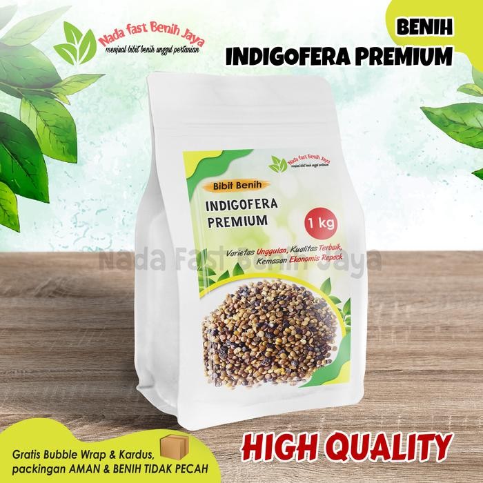 Evergreeeen Benih Indigofera 1 Kg Super Premium / Bibit Pakan Ternak Indigofera