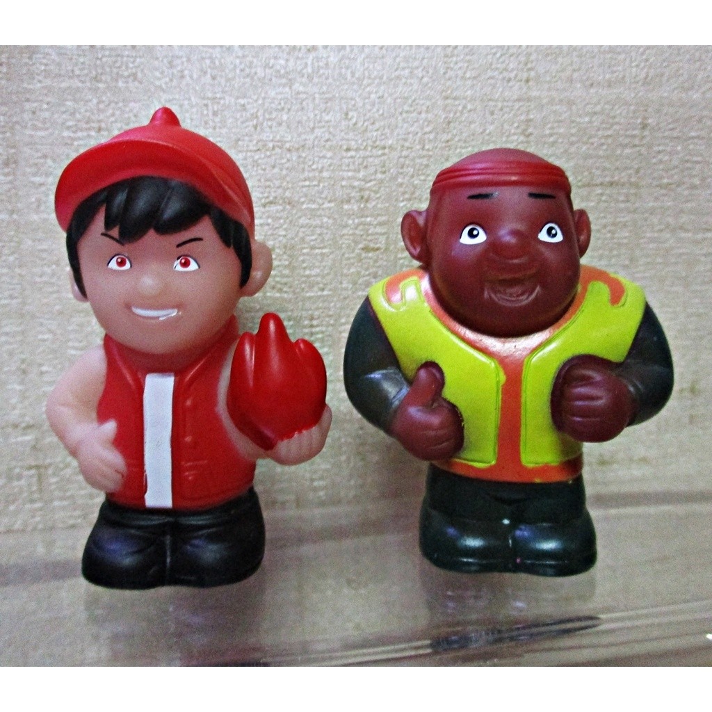 Miniatur Pajangan Topper cake Mainan Boboiboy Galaxy Halilintar Boboboy Boboboi Action isi 8