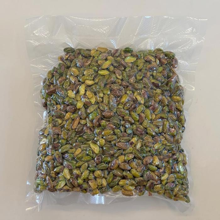 

terbaru !!! kacang pistachio kupas mentah 1 kg / raw peeled pistachio nuts california usa ready