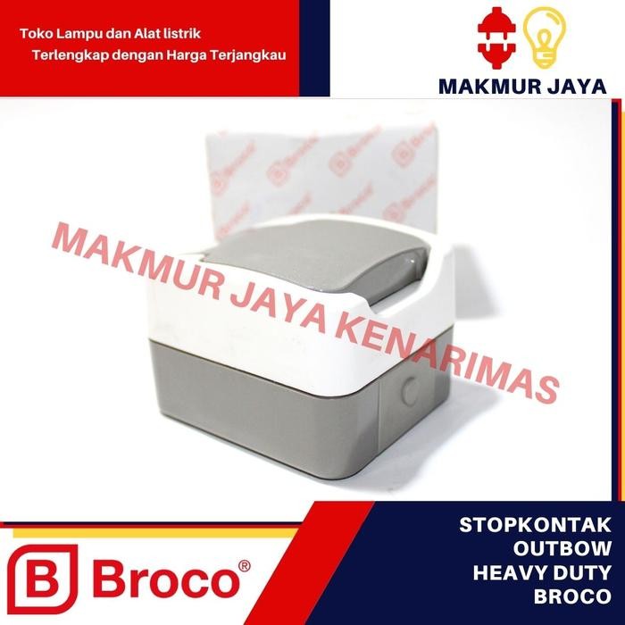 Stopkontak Broco Altantic Outbow Outdoor Murah/Broco Altantic Outbow