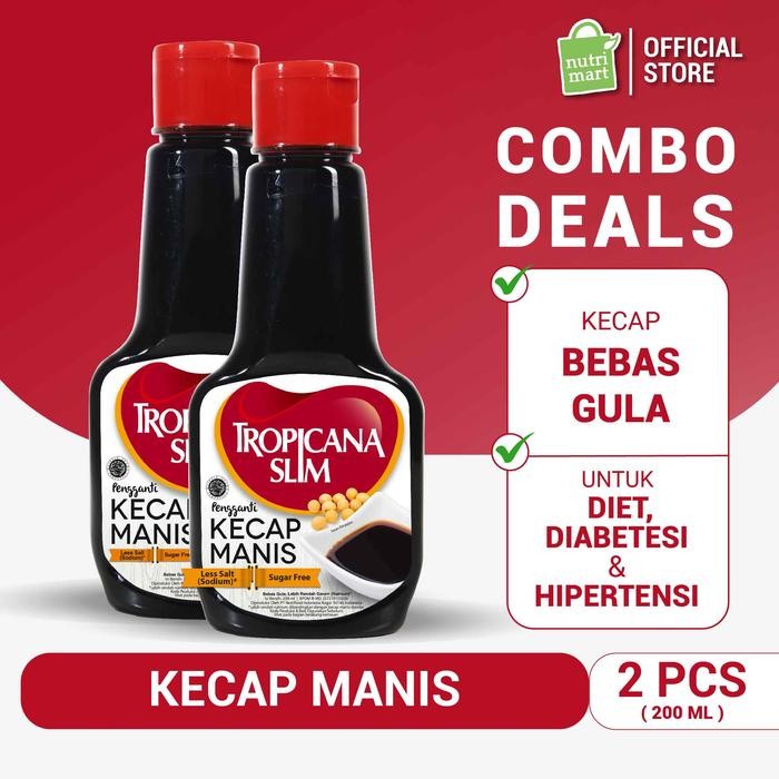 

Twin Pack: Tropicana Slim Kecap Manis 200ml