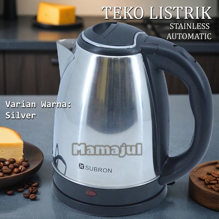Teko Listrik 2 Liter Electric Kettle - Termos Pemanas Air Praktis