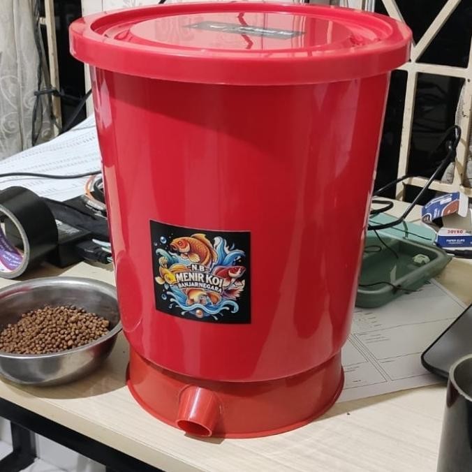 Auto Feeder Pakan Otomatis Ayam Anjing Kucing Ikan