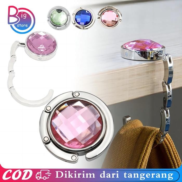 KirimcepatBoz- Gantungan Meja Tas Magnetik Gantungan Tas Di Meja Portable Cantolan Tas Meja Cantelan