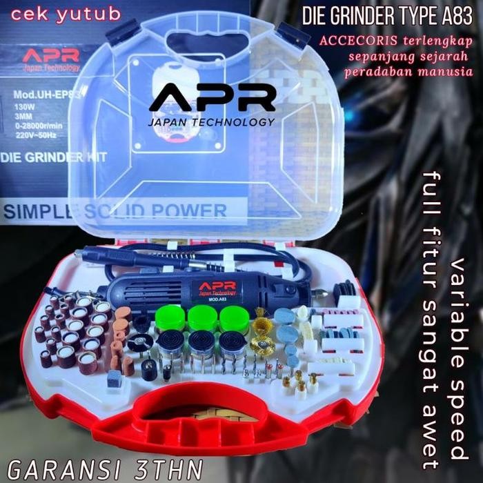 Ready!! mesin gerinda mini APR JAPAN tuner bor botol die grinder hyuga by