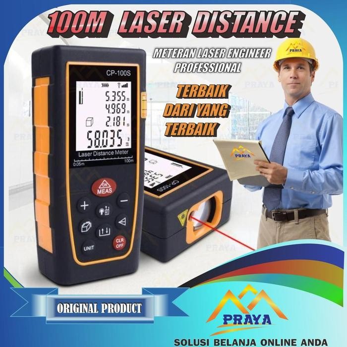 Ready 100m laser distance meter / meteran laser / rangefinder / 100 meter
