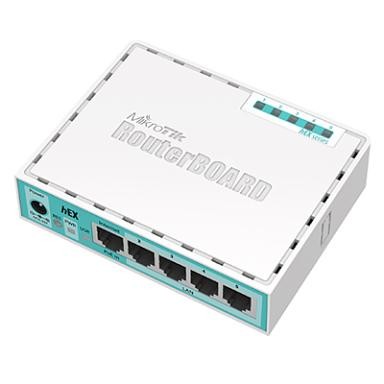 JTTOP" MIKROTIK RB750R2 ROUTER INDOOR RB 750R2 / HEX LITE / RB750 R2