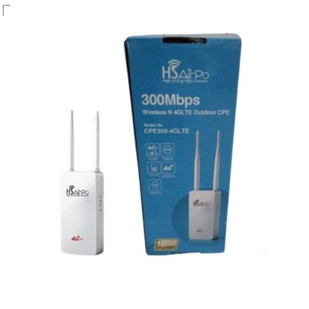 JTTOP" HSAIRPO CPE200-4G-LTE CPE AP 4G LTE OUTDOOR WIRELESS 2.4GHZ CPE 200