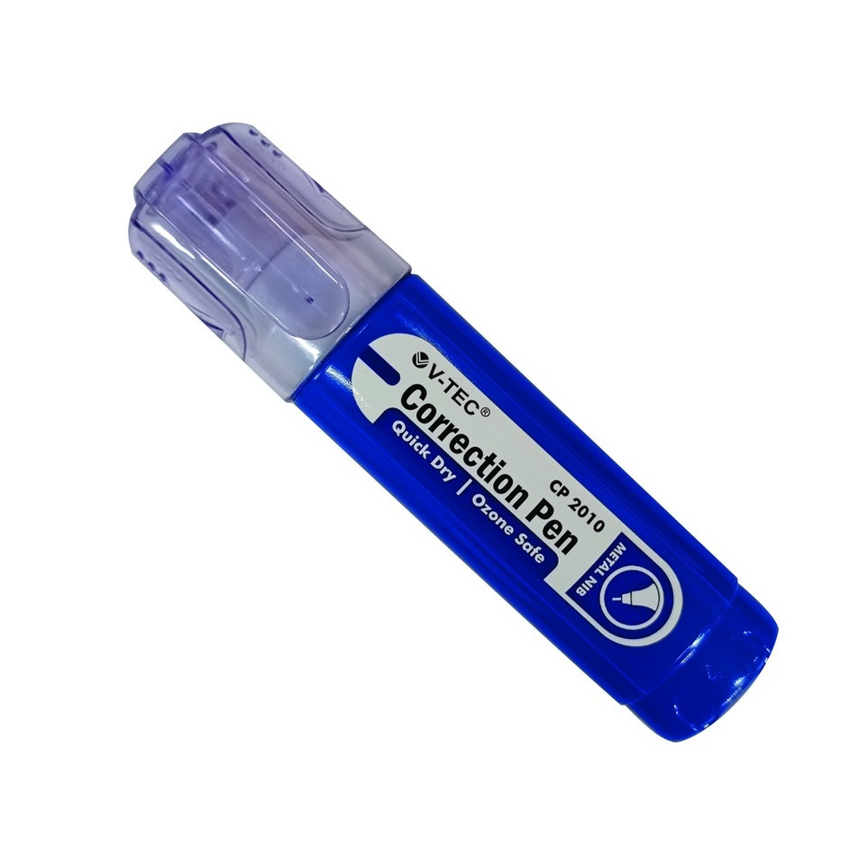 

V-TEC CORRECTION PEN CP 2010 / 10 ML (1 KOTAK ISI 12 PCS)