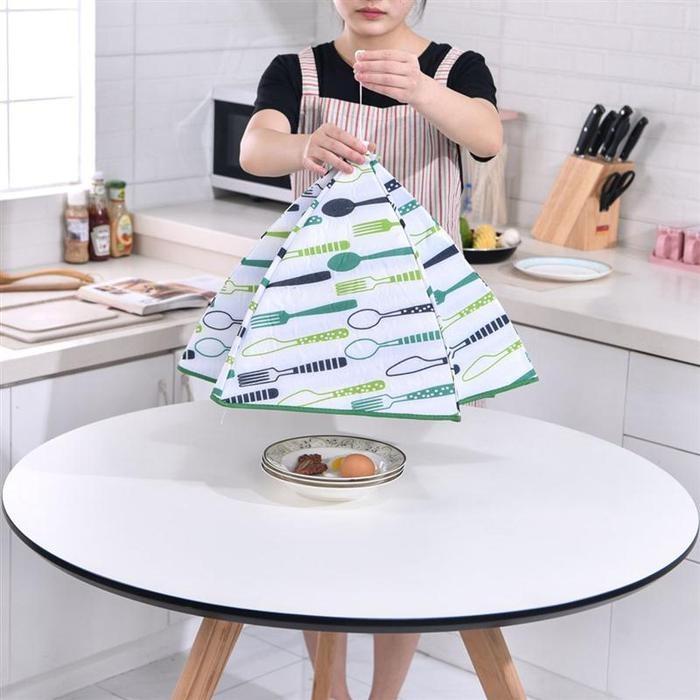 Tudung Saji Lipat Tudung Saji Modern Penutup Makanan Ekstra Besar Ts02