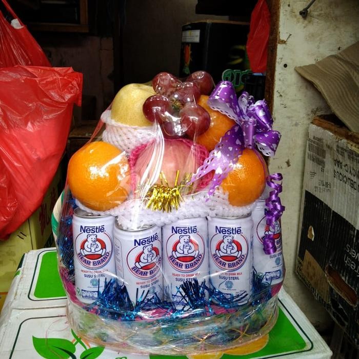 

Termurah susu bruang dan buah parcel Ready