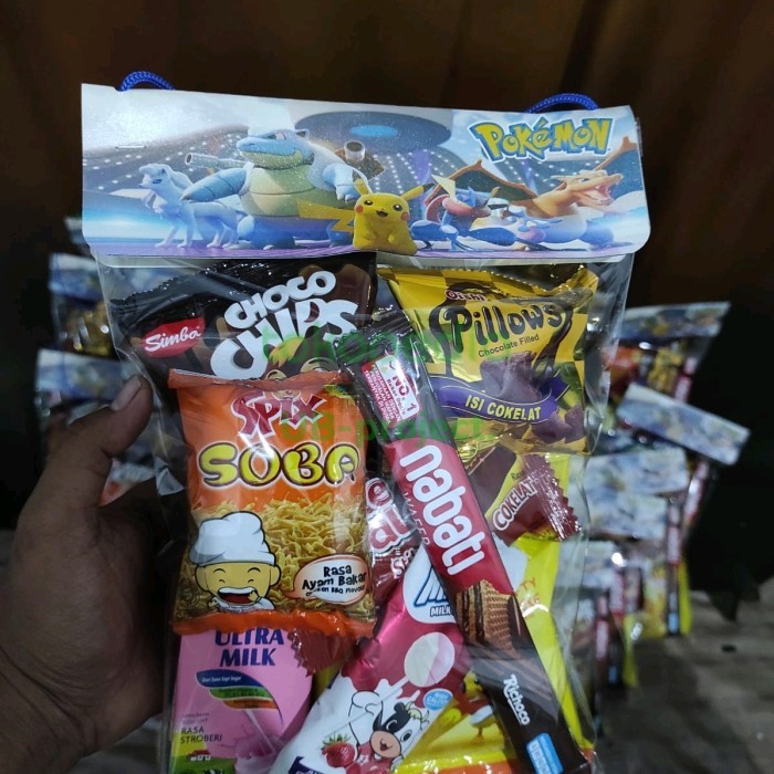 

Promo snack ulang tahun / souvenir / goodie bag / snack ultah Terbaru