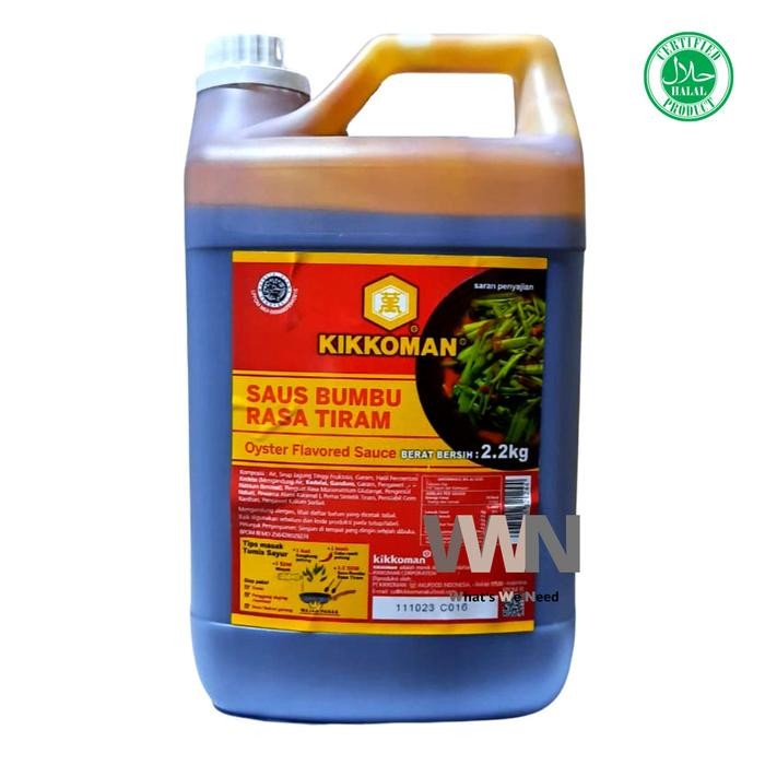 

Promo Terbatas Kikkoman Oyster Flavored Sauce 2 Liter - Saus Bumbu Rasa Tiram