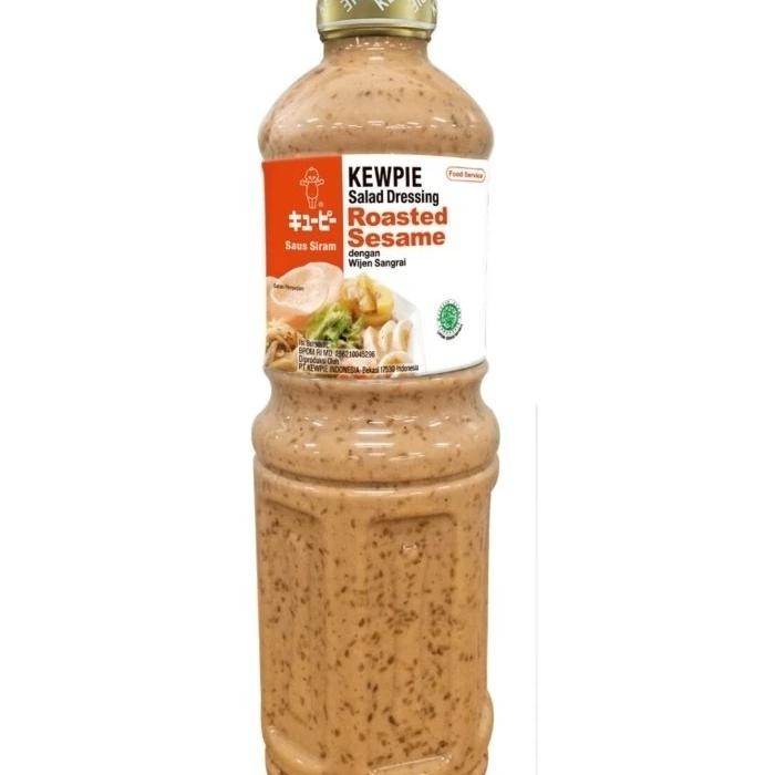 

Kualitas Terjamin Kewpie Salad Dressing Roasted Sesame 1L - Saus Salad Wijen Sangrai 1L