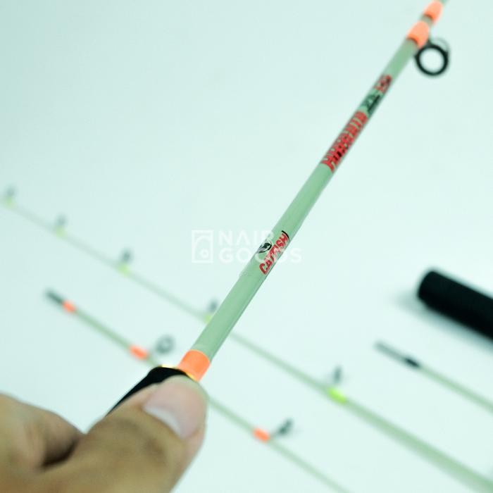 Joran Udang Galah Catfish Harumi Super Lentur Bahan Fiber Solid Pancing