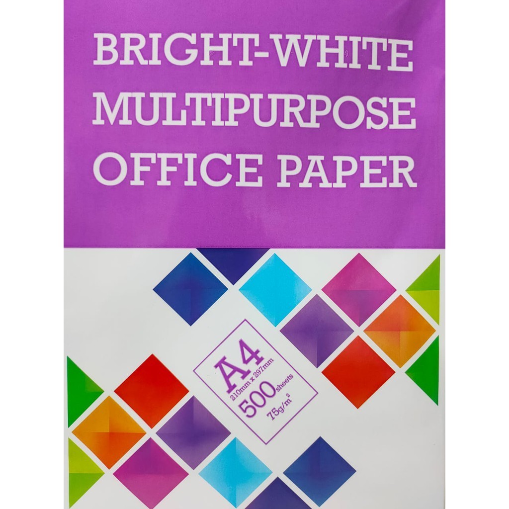 

[/] Termurah !!! Kertas Print Fotocopy HVS A4 75 gr BMO / Rim