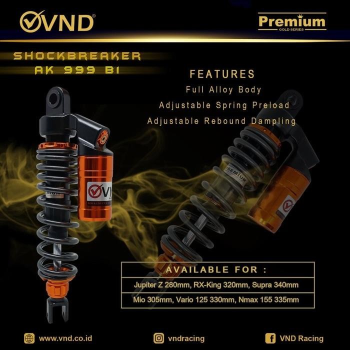 shock VND ak999 B1 beat mio vario125 vario 150 scoopy mio m3