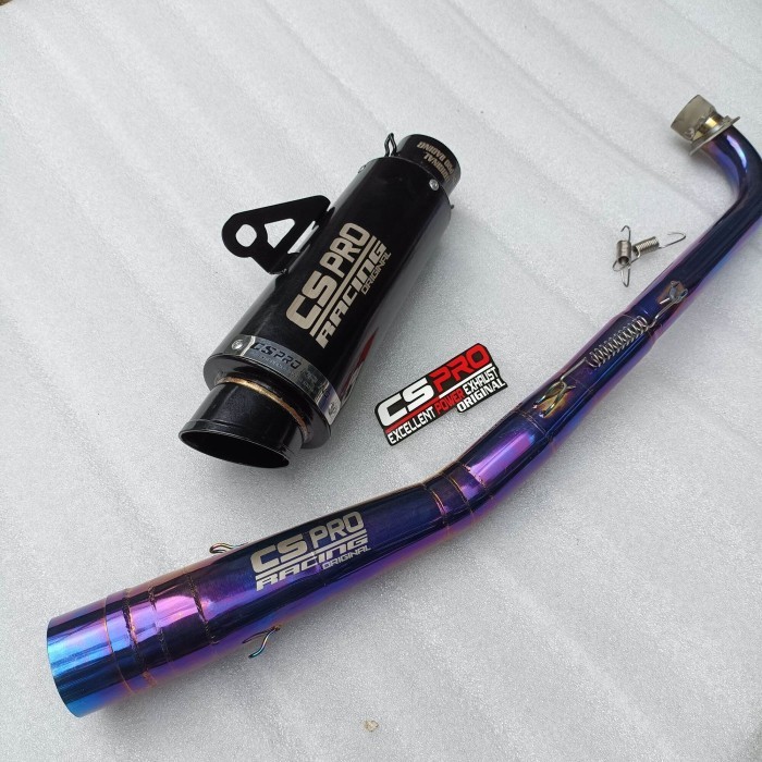 Cs pro Original Knalpot Racing Supra x 125 Jupiter z vega revo blade