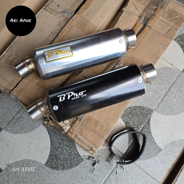 slincer silincer knalpot BPRO CNC trioval original