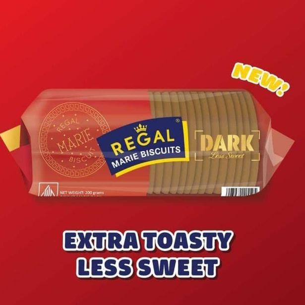 

PastikanTerjaminMutunya- Regal Dark Less Sweet 230 gr Regal Gosong